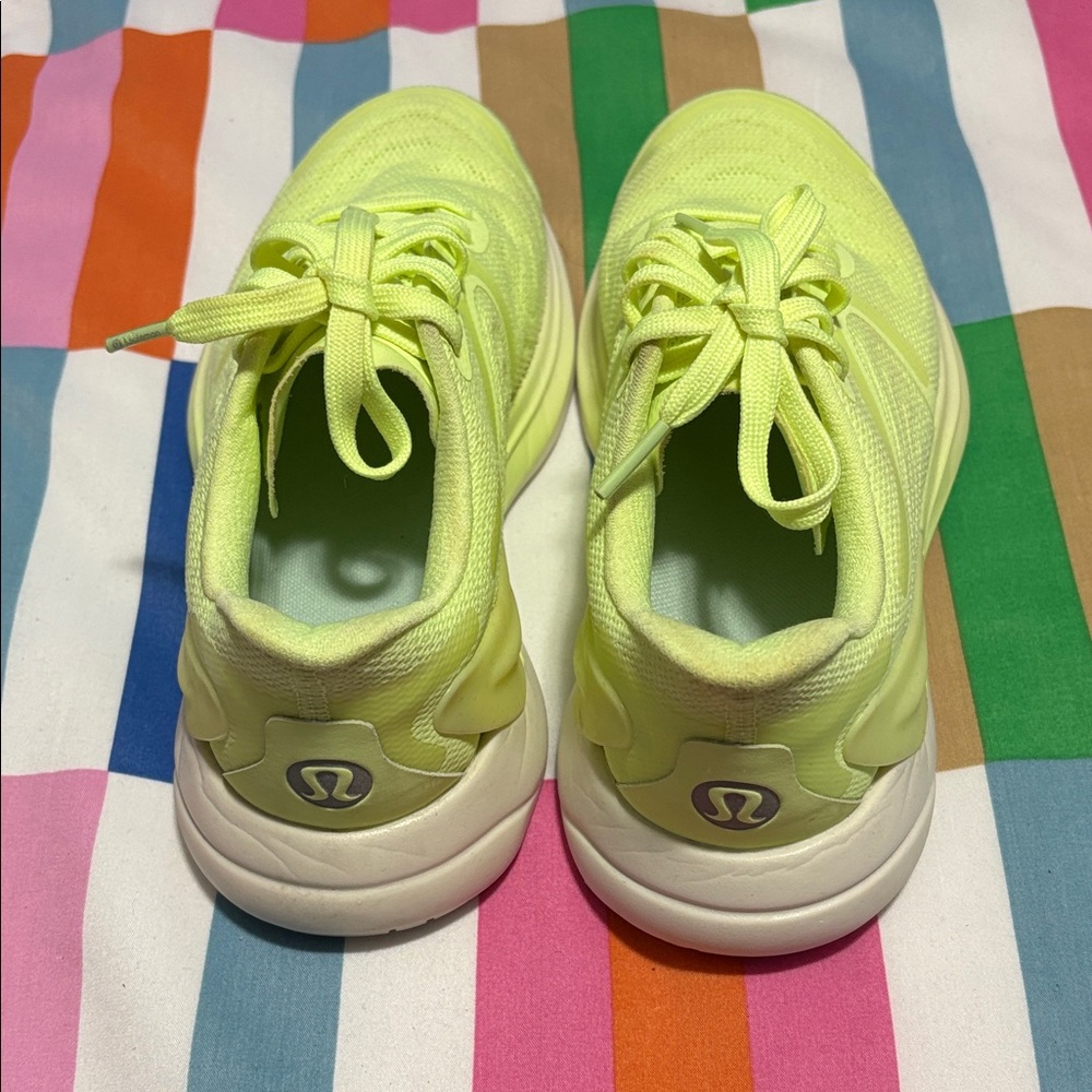lululemon athletica Lime Athletic Shoes